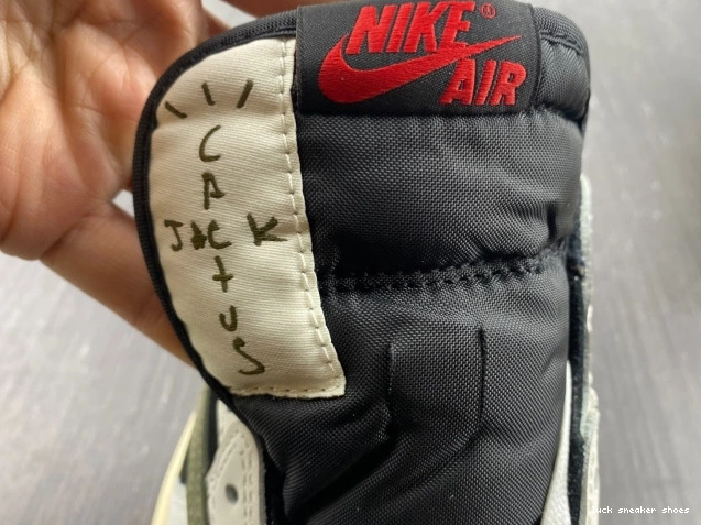 Cheap LUCY Travis DZ4137-106 1 Low Jordan x OG Air WMNS Olive Scott 0709